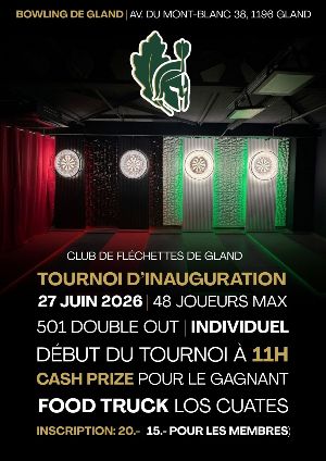 RÉSULTATS: Tournoi d'inauguration